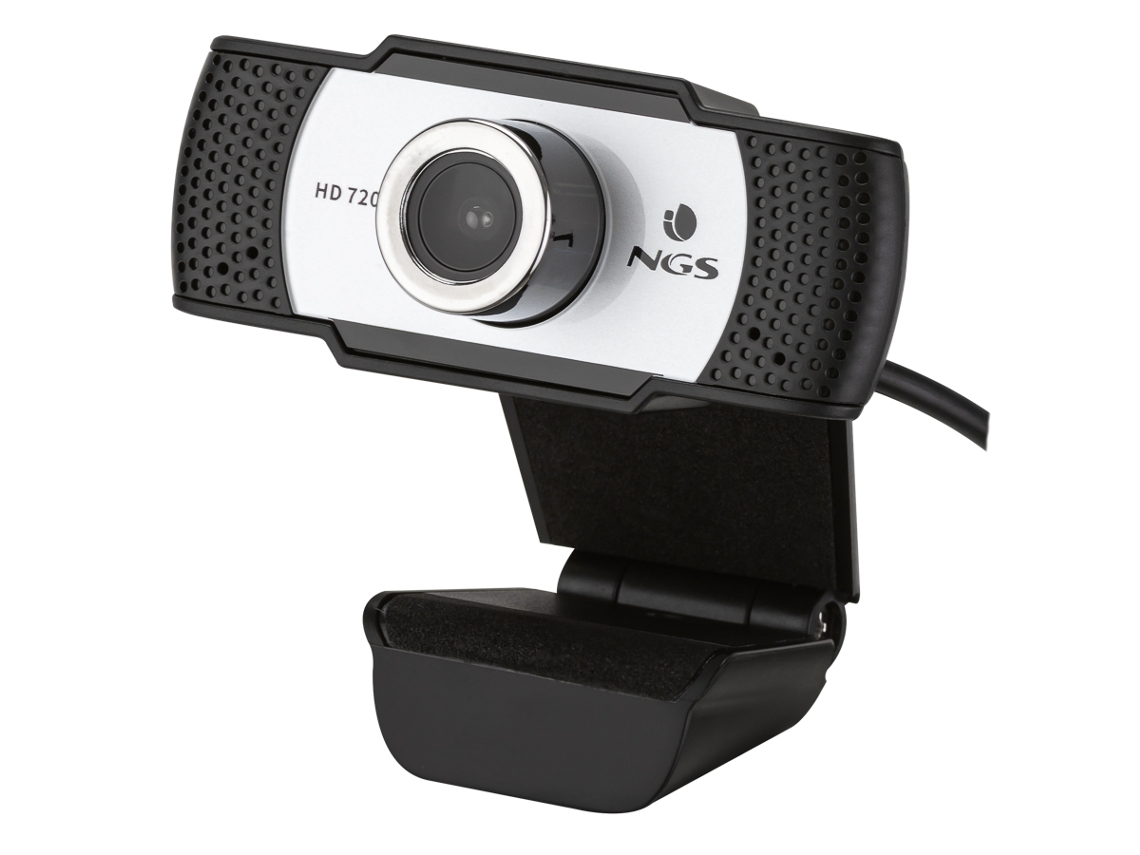 Webcam NGS Xpresscam 720 (720P HD - Microfone Incorporado)