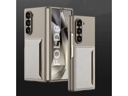 Capa De Celular Ultrafina Com Compartimentos Para Cartões Integrada Gkk Para Samsung Galaxy Z Fold6