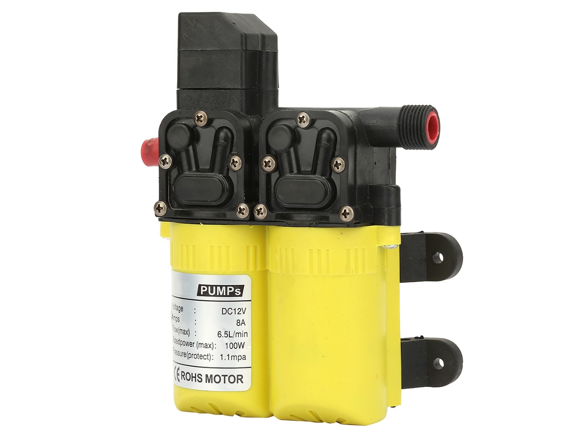 Bomba De Água Elétrica De Alta Eficiência Laxiscreed, Autoescorvante, De Diafragma E Duplo Sucção, 12v 100w