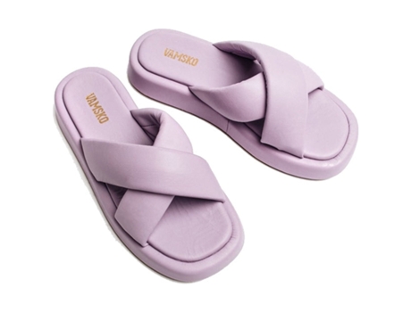 Sapatos de Mulher VAMSKO Pele Roxo (38)