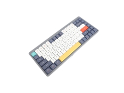 Teclado Mecânico Sem Fio Iblancod 75% Com 84 Teclas, Retroiluminação, Interruptores Outemu Blue, Tipo-c