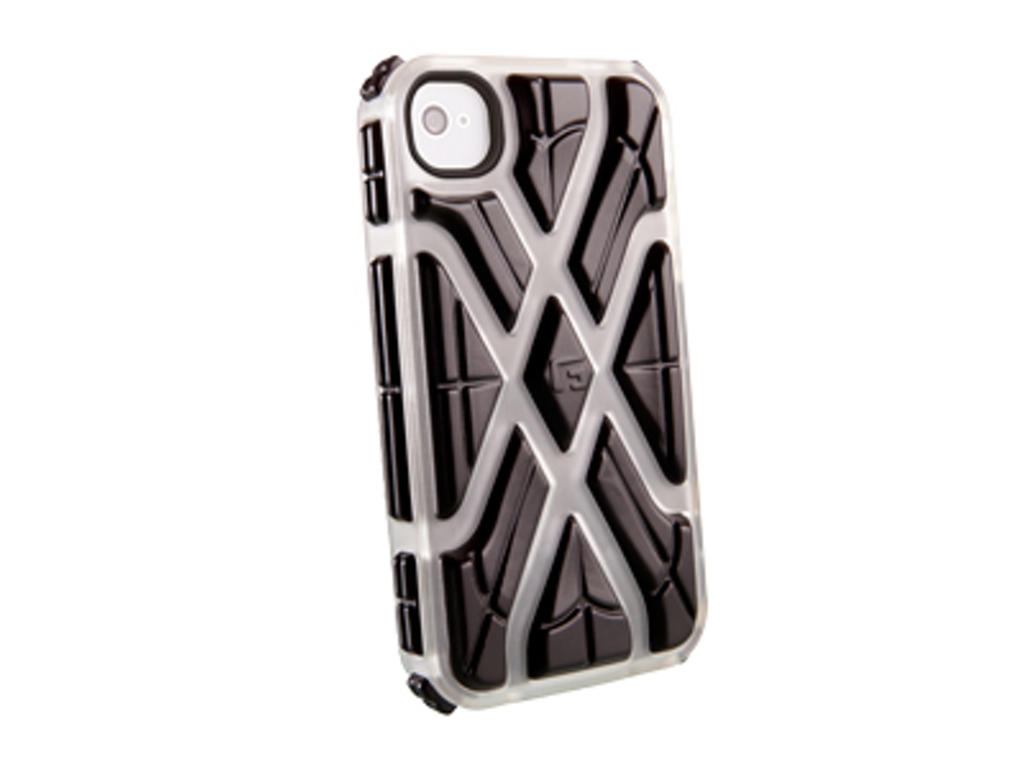 Capa MINITEL para iPhone 5 Prateado / Preto