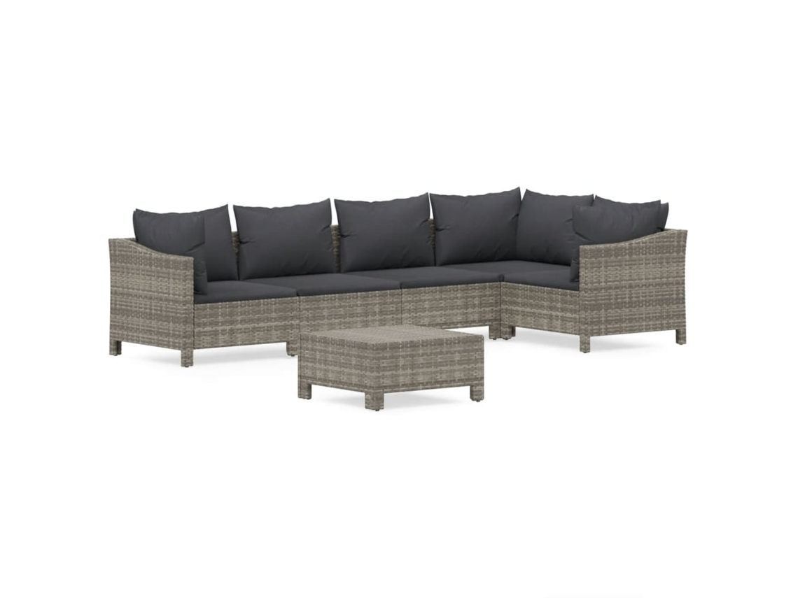 Garden Lounge Set, Garden Lounge Sets Vidaxl Cinzeto Rattan / Vime (n/a)