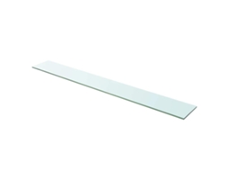Vidaxl Prateleira De Vidro 110x15 Cm Transparente