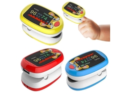 2026-oxímetro De Pulso Infantil Para Crianças Bebês Monitor De Saturação De Oxigênio Spo2 Dedo Portátil