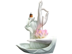 Baseado em Incenso Nova Line de porcelana com efeito cascata para cone e bastão aromaterapia