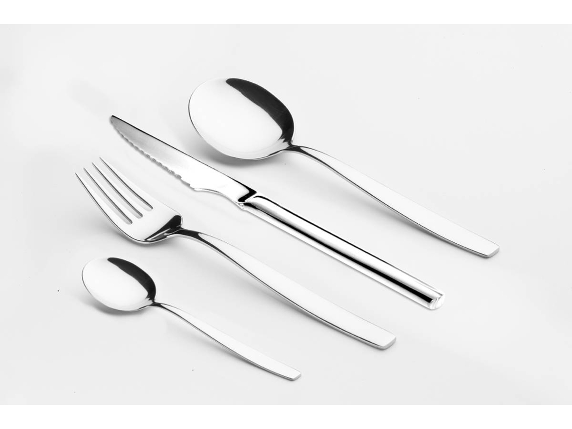 Conjunto 48 Talheres UTILINOX Inox New Churrasco (Aço Inoxidável - 10x21 cm - 48 Und)