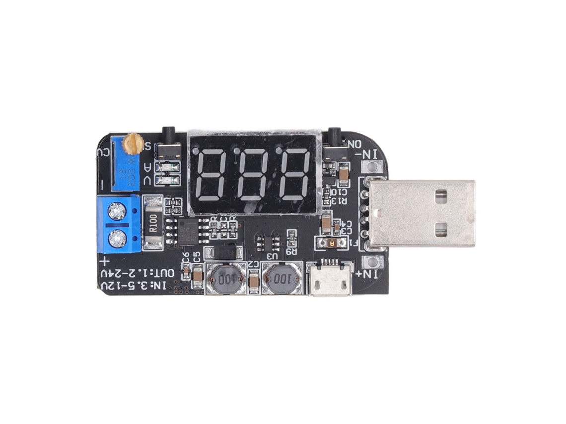 Módulo Conversor Boost Buck Dc 5v para 3.3v 9v 12v 18v 24v
