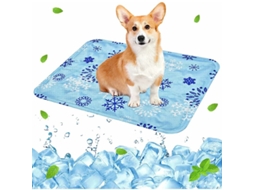 Tapete Refrescante, com Gel, para Cães e Gatos, 30x40 Cm, Azul AQUAFORGE
