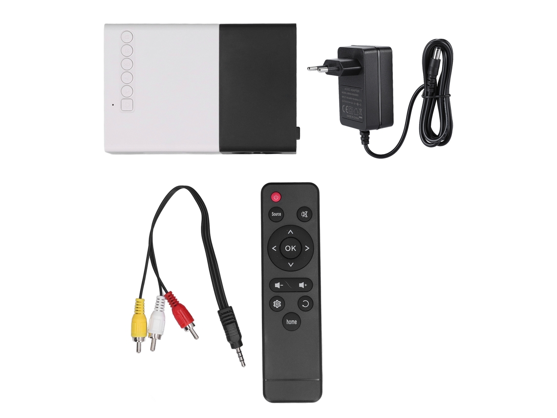 Projetor Portátil Mini 1080p Led Para Cartoon Brinde