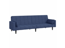 Sofa Bed, Sofa Beds Vidaxl Azul Tecido (n/a)