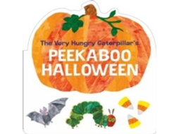 Livro The Very Hungry Caterpillars Peekaboo Halloween de Eric Carle (Inglês)