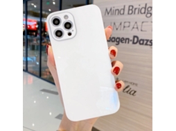 Capa LAXISCREED para Iphone de Silicone Branco