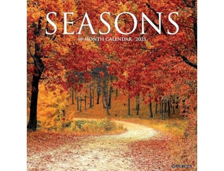 Livro Seasons 2025 12 X 12 Wall Calendar de Willow Creek Press (Inglês)