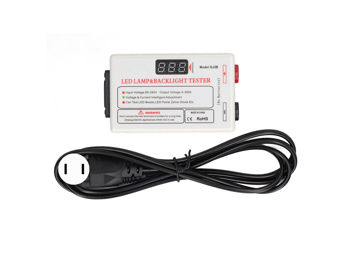 Yuru testador de lâmpadas LED para reparo de retroiluminação de TV LCD com inicialização suave e alta segurança