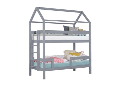 Beliche Cabana Monty 242 cm Cinzento BENLEMI