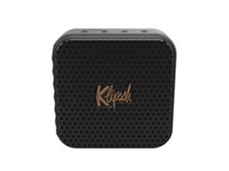 Caixa De Som Portátil Sem Fio - Klipsch - Austin - Bluetooth 5.3 - 10 Watts Rms - À Prova Dágua - Autonomia 12h