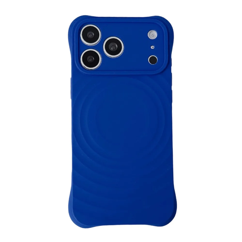 (azul, Iphone 17 Pro Max) Capa Para Celular Com Carregamento Magnético, Feita De Silicone Líquido, Capa Protetora À Prova De Quedas.