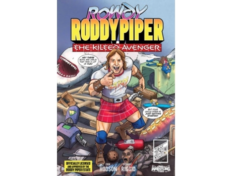Livro Rowdy Roddy Piper De Dominic Riggio (inglês)