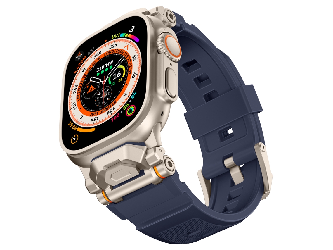 Bracelete para Apple Watch 42/44/45/46/49mm XIAOMOYU (azul Titânio)