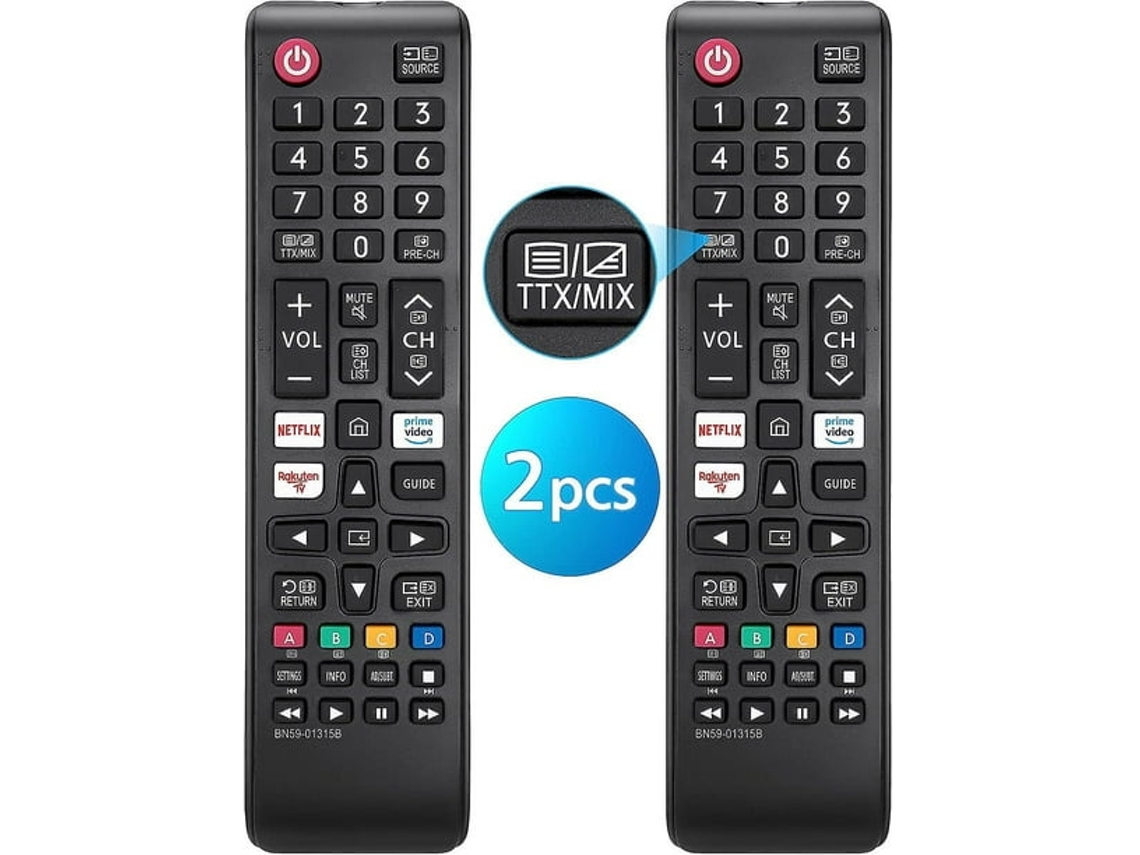 Controle Remoto Universal Para Smart Tv Com Funções De Streaming