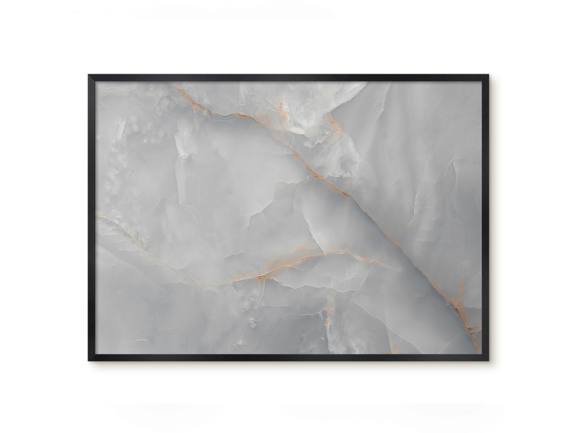 Quadro de parede magnético Elegância Natural para escritório Espelharte (70x50 cm)