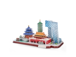 Quebra-cabeça 3d City Line Pequim 41x23x20cm.