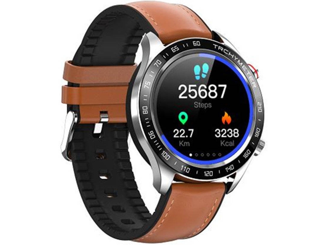 Smartwatch YIZHOOD YIZ756 Castanho