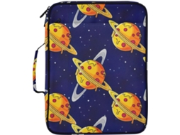 Pasta Organizadora Expansível Cartoon Pizza Planet, Azul, Com 7-camadas Em Formato De Sanfona, Impermeável,