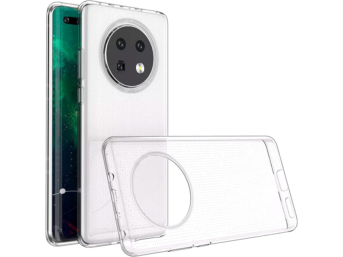 Capa Gel Mm Antiamarelecimento para Huawei Huawei Mate 40 HONGWE. Silicone Anti-Choque Transparente