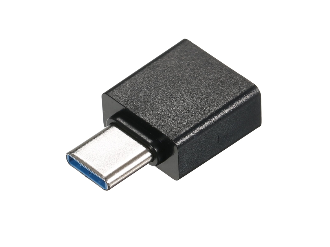 Adaptador Otg Tipo-c Para Usb2.0 Mini Portátil Plug And Play Amplia Compatibilidade Preto