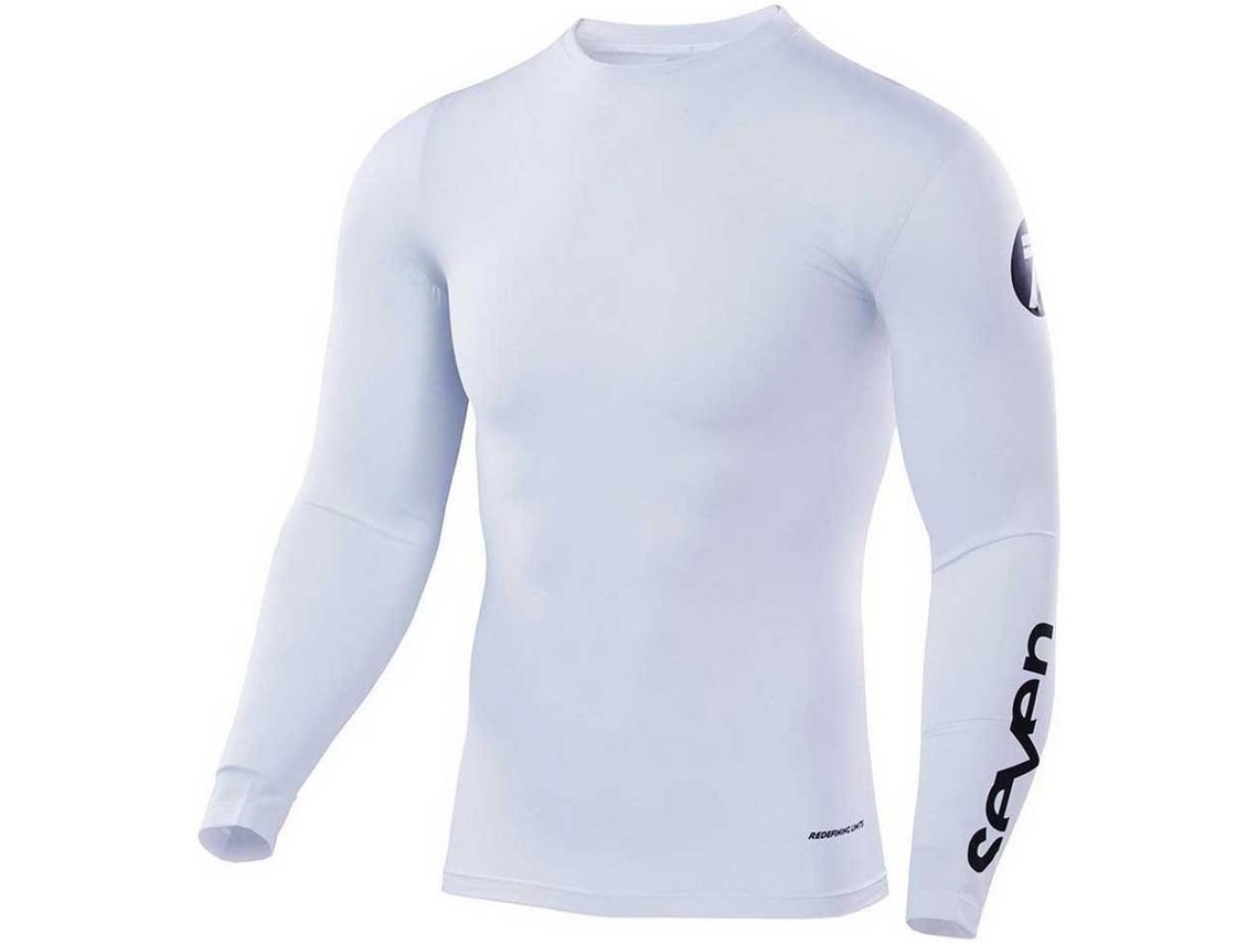 Roupa interior para Homem SEVEN Zero Staple Compression Branco para Ciclismo (M)