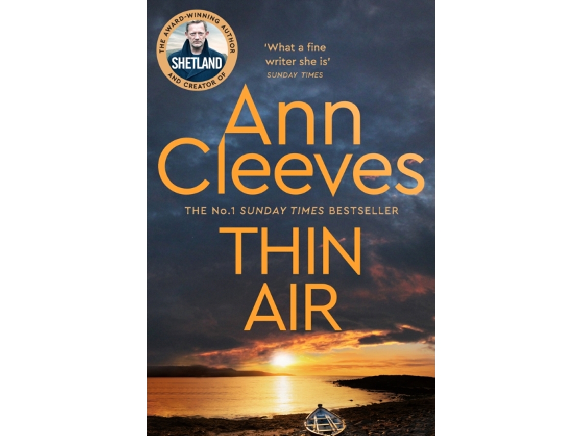 Livro Thin Air de Ann Cleeves (Inglês)