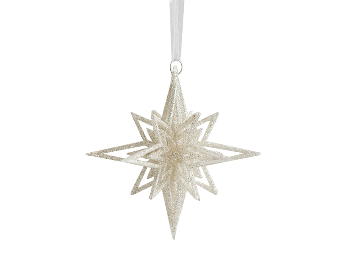 Decorações de Natal com Ornaments Brilhantes e Estrela LAXISCREED
