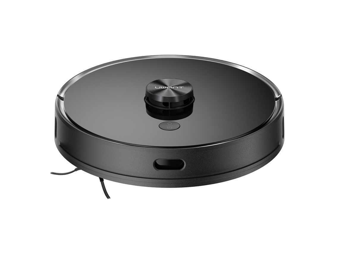 Robô Aspirador com Mopa, Estação de Carregamento, UWANT