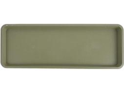 Prato de Plástico Kichouse para Vasos de Plantas 48 X 18 Cm Bandeja para Vasos de Janela Bandejas para CHABERLU (19" X 7")