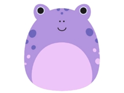 Pelúcia Jazwares Squishmallows Nahomy 31 Cm Violeta Poliéster