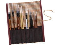 Conjunto De 15 Pincéis Com Cabos Para Caligrafia Chinesa, Iniciantes, Aquarela E Desenho Sumi.
