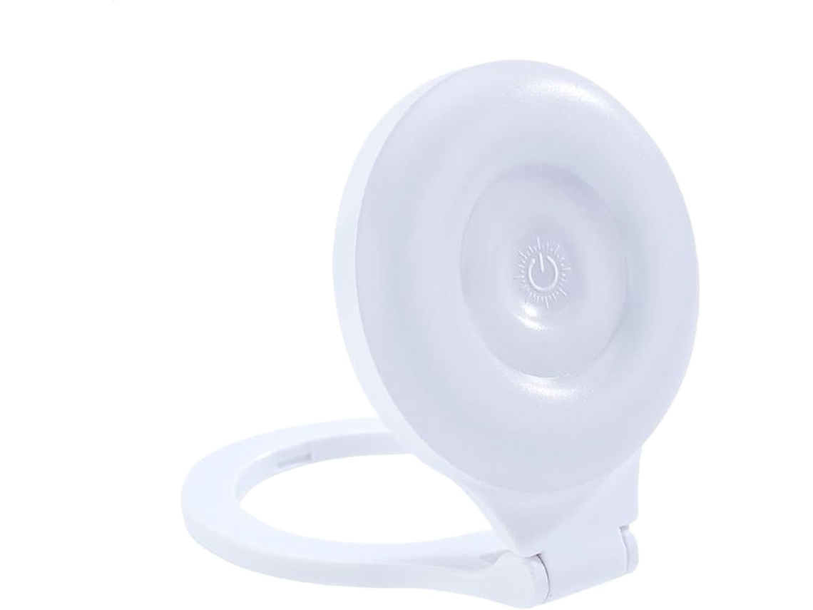 Luz De Preenchimento Magnética Portátil Para Selfies Com Design Multiângulo Para Viagens (branca)