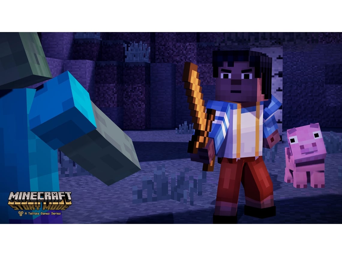  Minecraft: Story Mode - A Telltale Game Series - Season Disc  (PS3) : Video Games