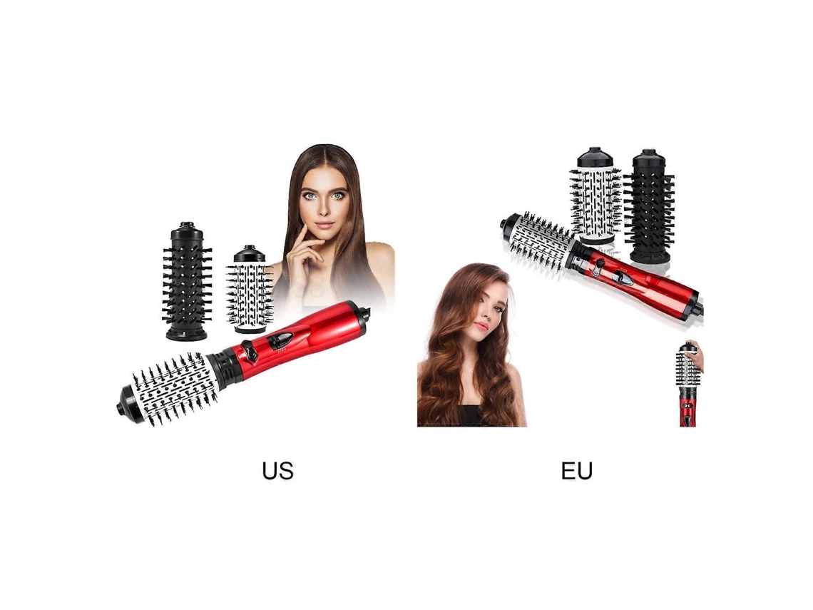 3-em-1 Hot Air Styler E Secador De Cabelo Rotativo Para Cabelo Seco, Cabelo Enrolado, Alisar O Cabelo, 360 Rotativo Hot Air Styler E Secador De C