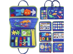 Busy Board Montessori，Placa Sensorial Montessori para Crianças OHPA Dy01（Idade Mínima: 1 Ano）