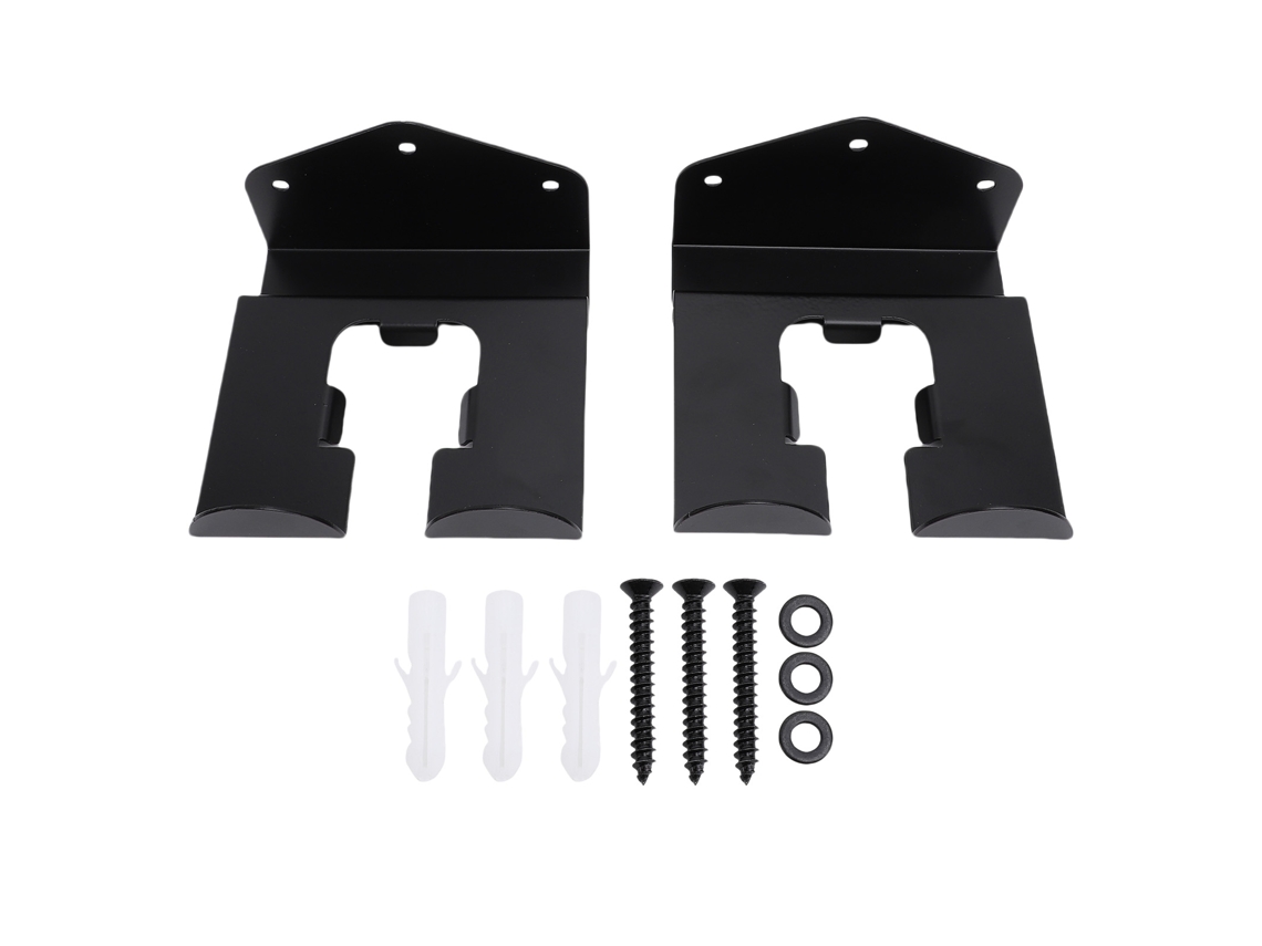Yuru 2 Set Suporte para Cortador de Grama Aço com Borracha Resistente à Água para Armazenamento de Ferramentas de Jardim