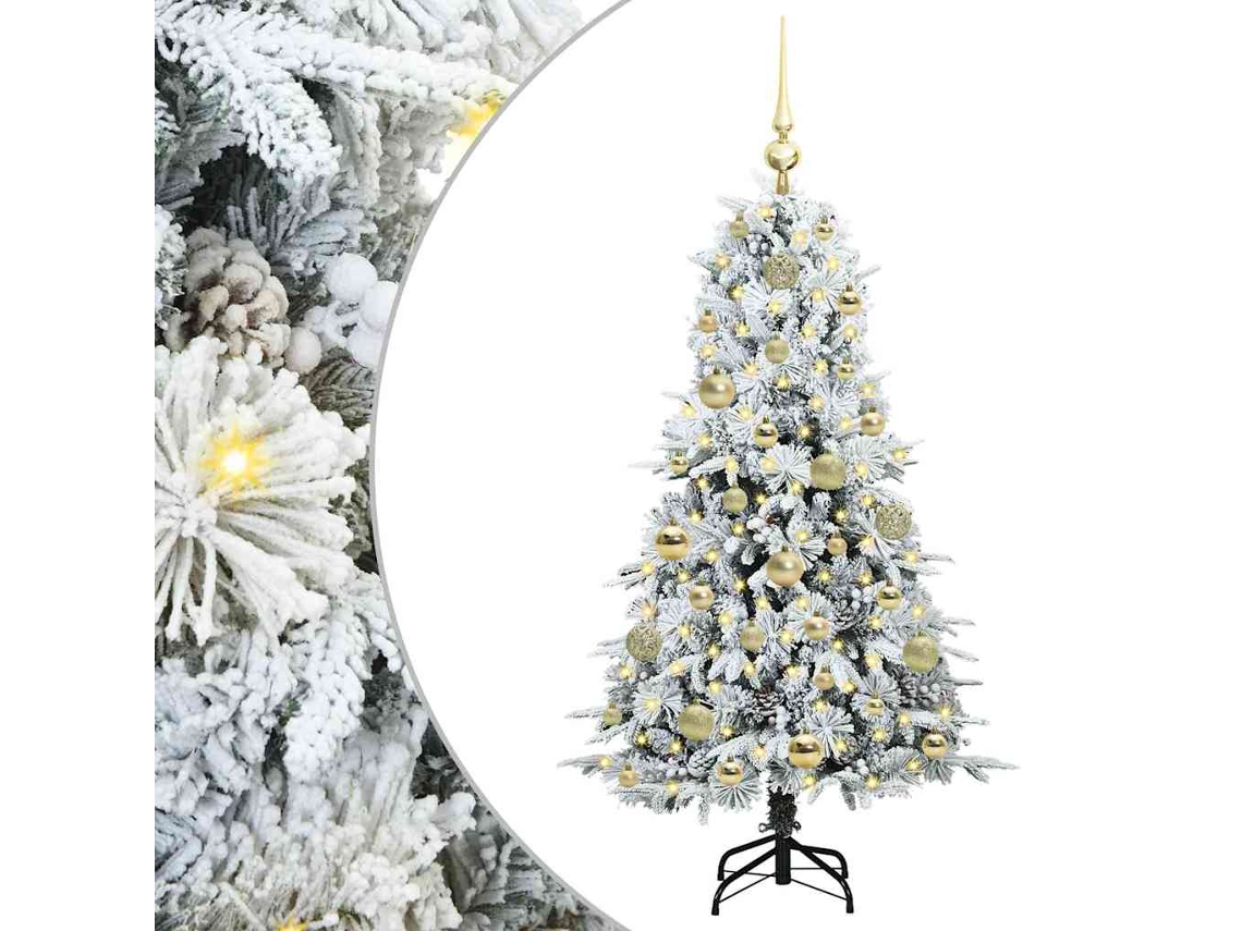 Decoração De Natal Vidaxl Verde Plástico (120 Cm)