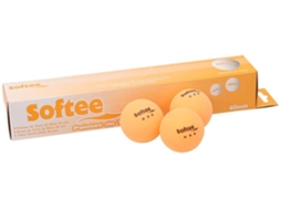 Bola de Ping-Pong SOFTEE Table Ténis 40 Mm (Laranja - 6 Bolas)