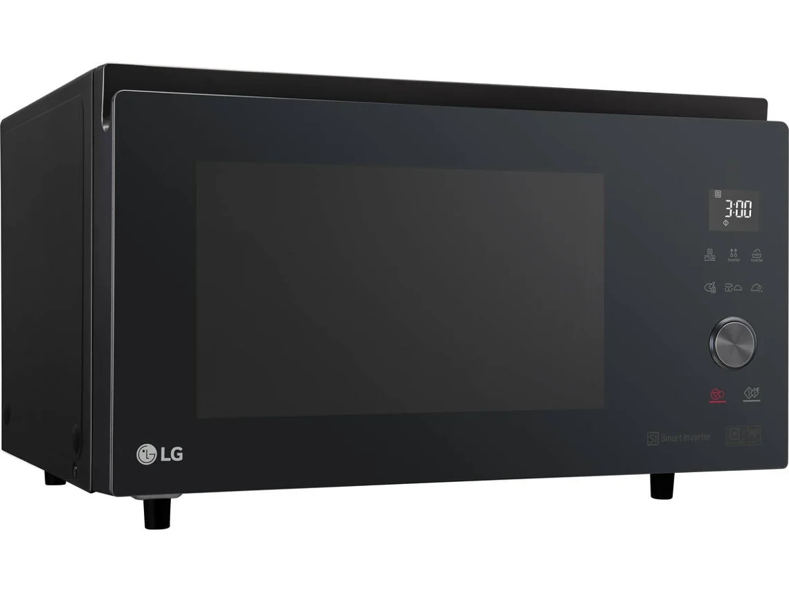 Micro-ondas LG NeoChef MJ3965BPS (39 L - Com Forno e Grill - Preto)