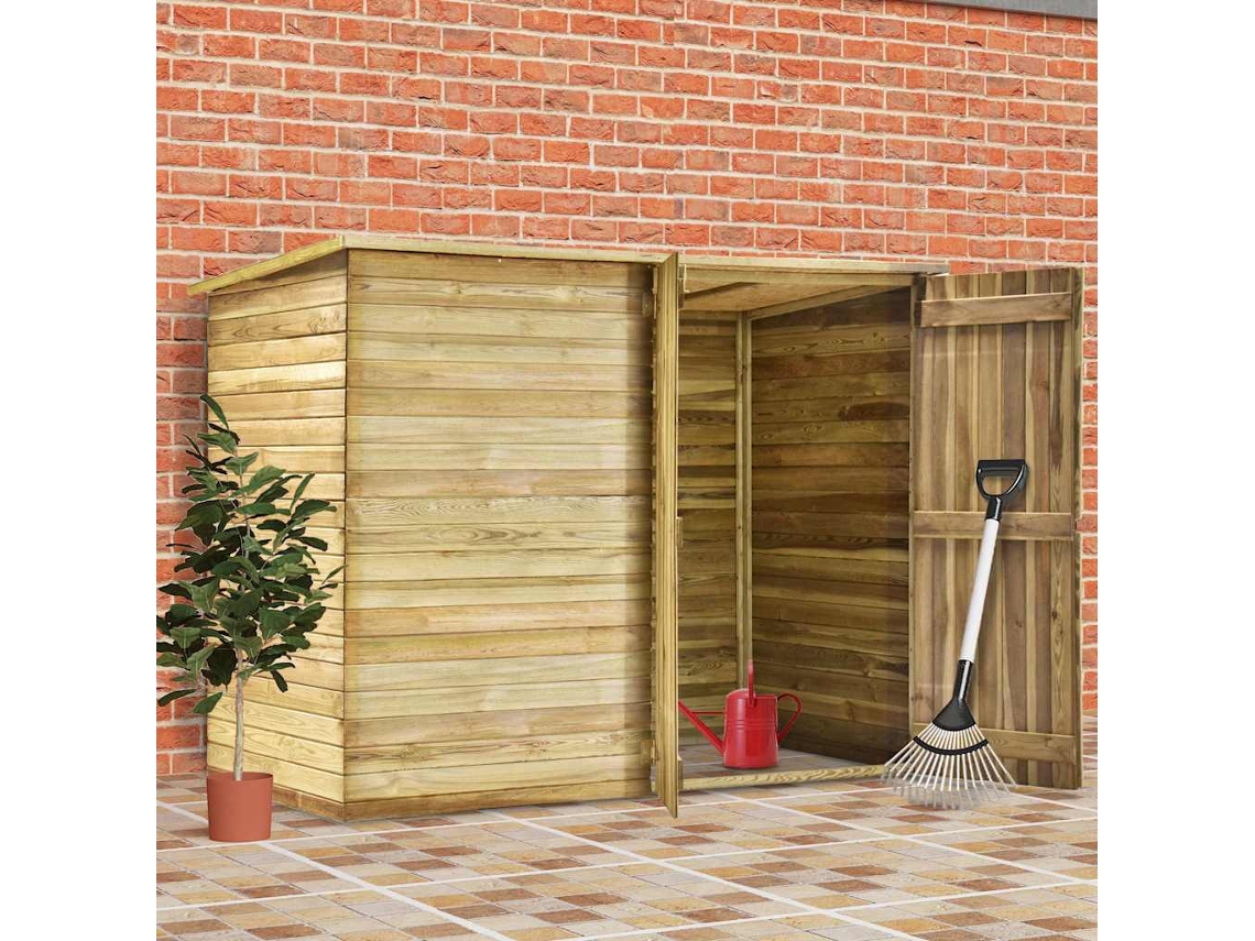 Casa/abrigo 232x110x170 Cm Madeira De Pinheiro Impregnada Dkd Home Decor
