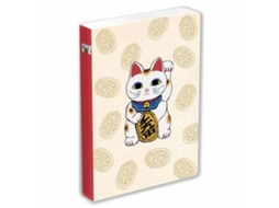 Livro Journal Lucky Cat Lined Paperback de Tuttle Publishing (Inglês)