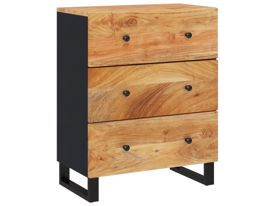 Sideboard, Sideboards Vidaxl Marrom Madeira De Acácia (n/a)