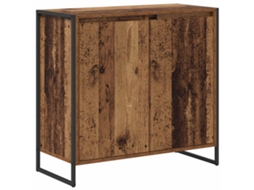 Armário Lateral Madeira Antiga 79 X 36 X 75 Cm MAISON EXCLUSIVE